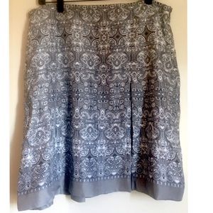 Loft Silk Skirt - Size 12